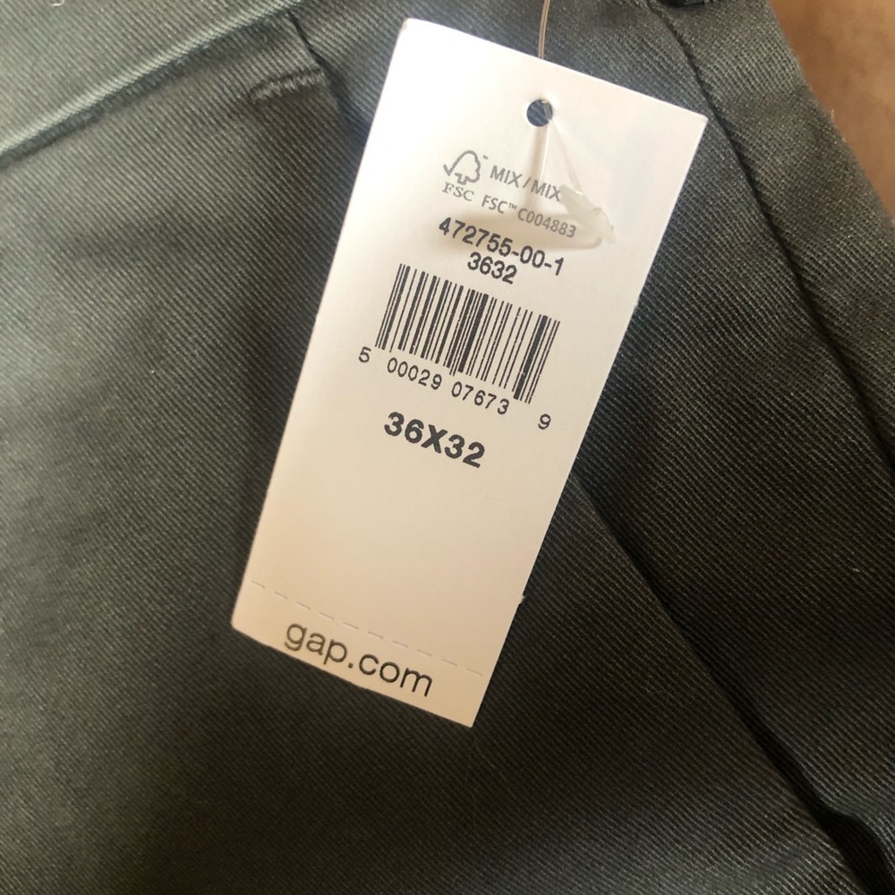 Gap Modern Khakis with Athletic taper